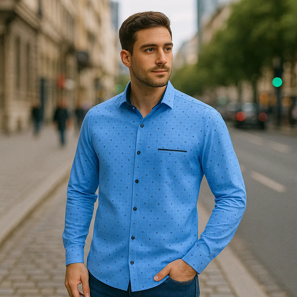 modelo azul